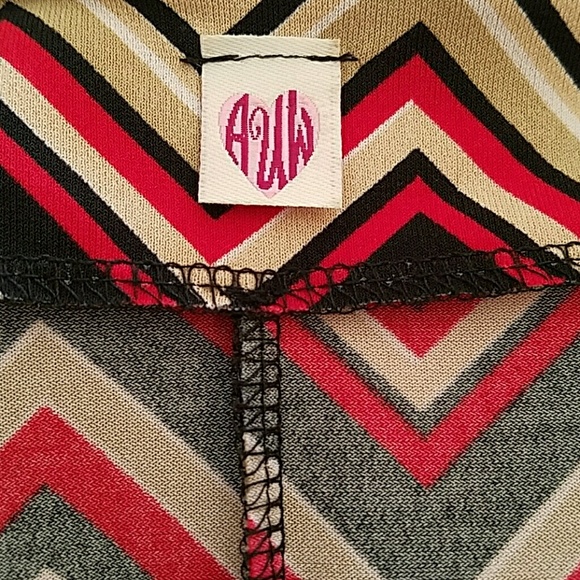 Chevron Bell Sleeve Square Neckline Sheath dress - Picture 6 of 6